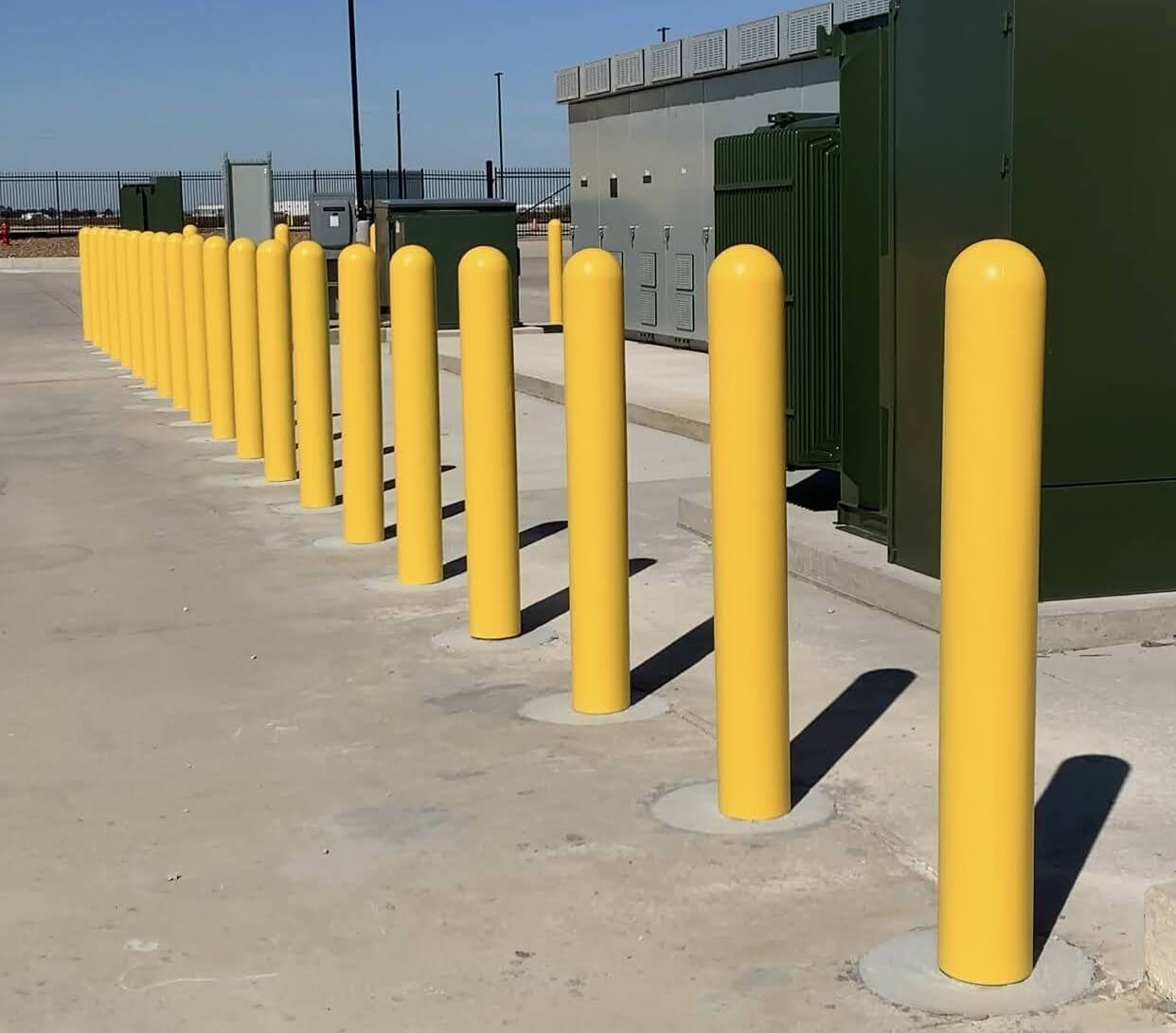 Atlanta Line Striping project — Georgia parking lot and warehouse floor marking